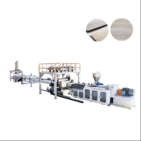 Linia do wytłaczania podłóg SPC Stone-plastic Environment firmy Jwell Machinery China